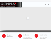 Tablet Screenshot of gemmaplastics.com